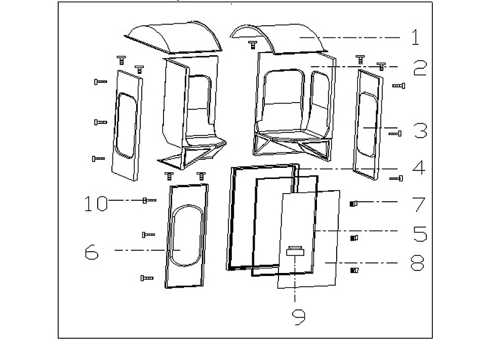 Hamam MYLOO  voor 2 met ergonomische zitplaatsen, extern bedieningspaneel en temperatuursensor
