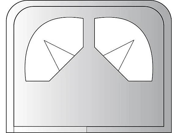 Hamam MYLOO  voor 2 met ergonomische zitplaatsen, extern bedieningspaneel en temperatuursensor