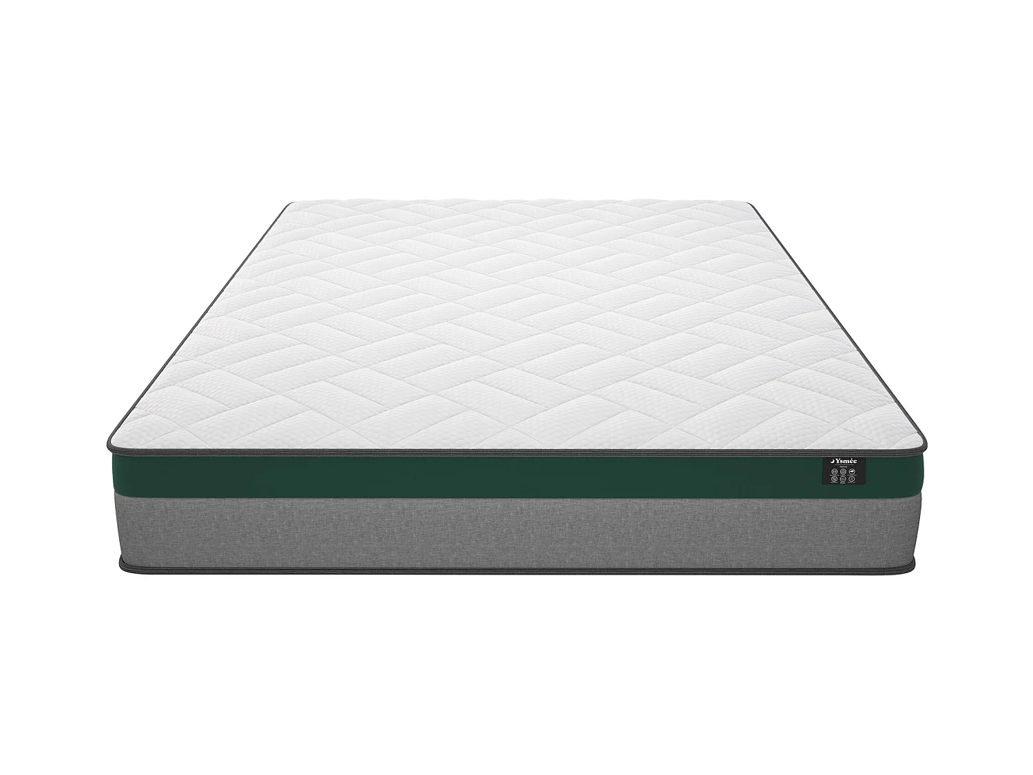 Matras met pocketveren 140x 190cm dikte 22cm - PRESTIGE van YSMÉE