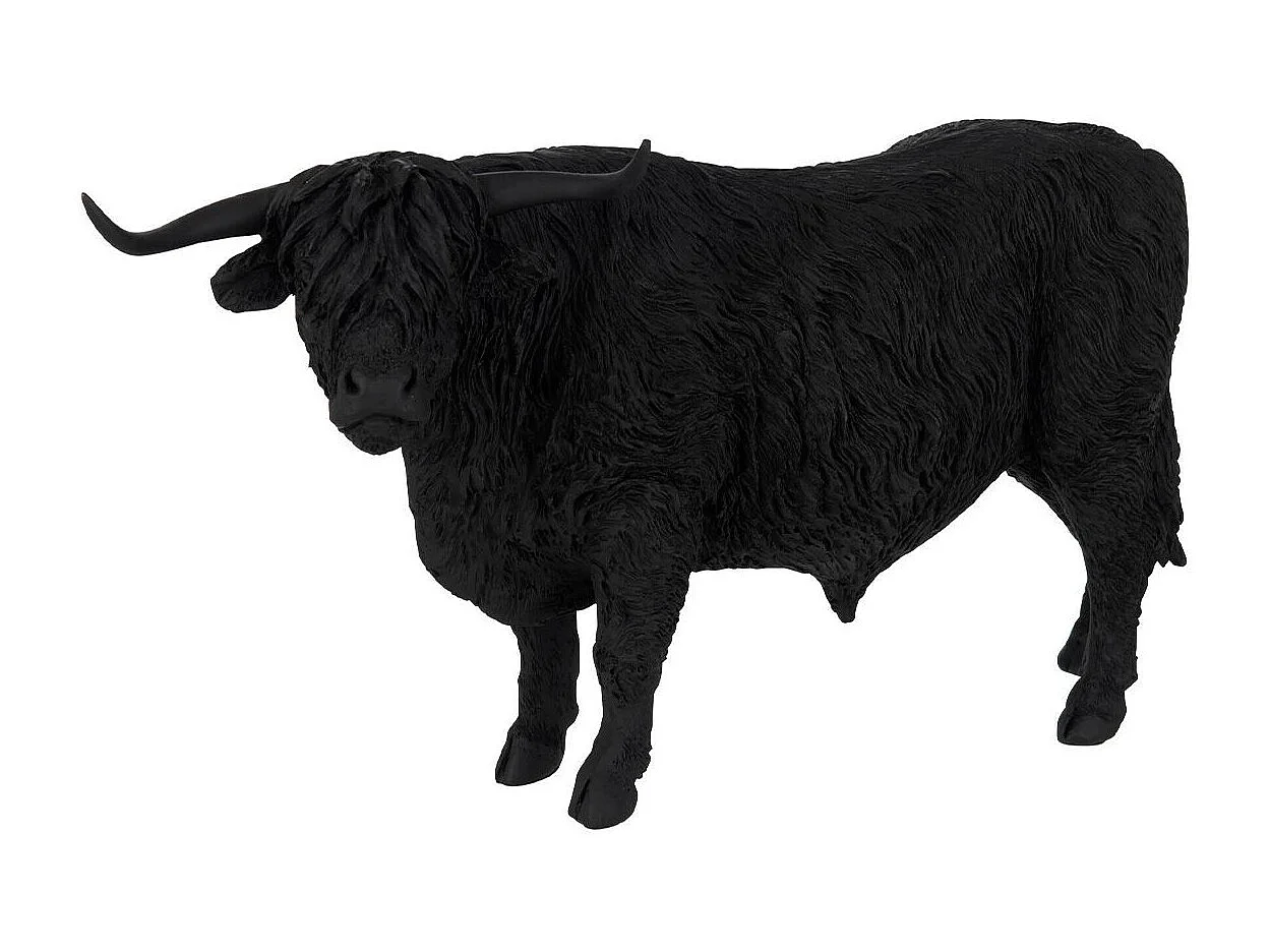 Statuette Déco "Yack" 35cm Noir