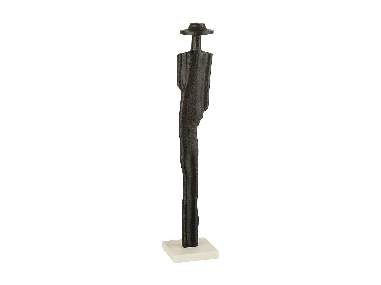 Statuette Déco "Personnage" 52cm Noir