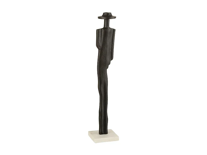 Statuette Déco "Personnage" 52cm Noir