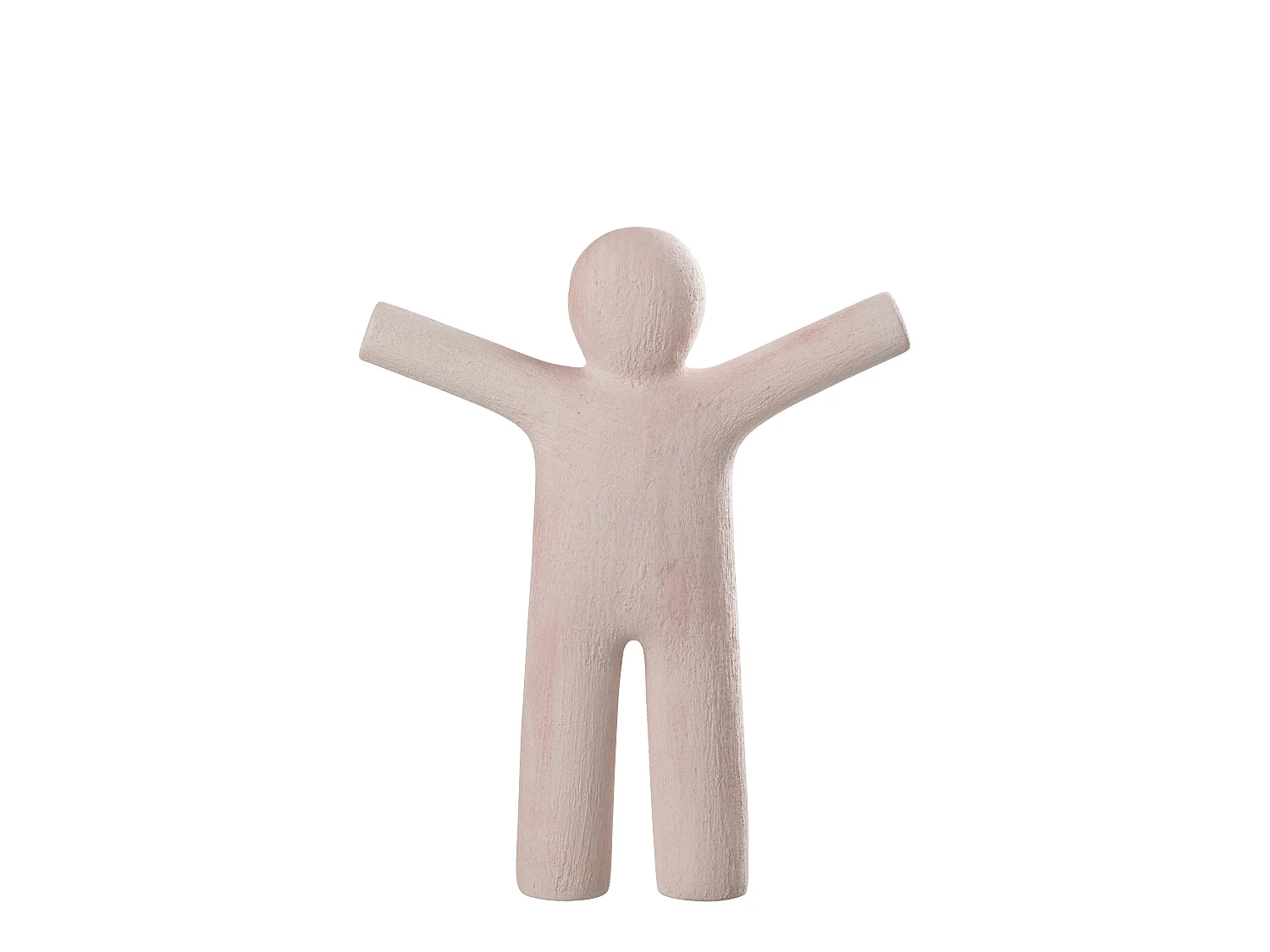 Statuette Déco "P'tit Maurice Rugueux" 41cm Rose