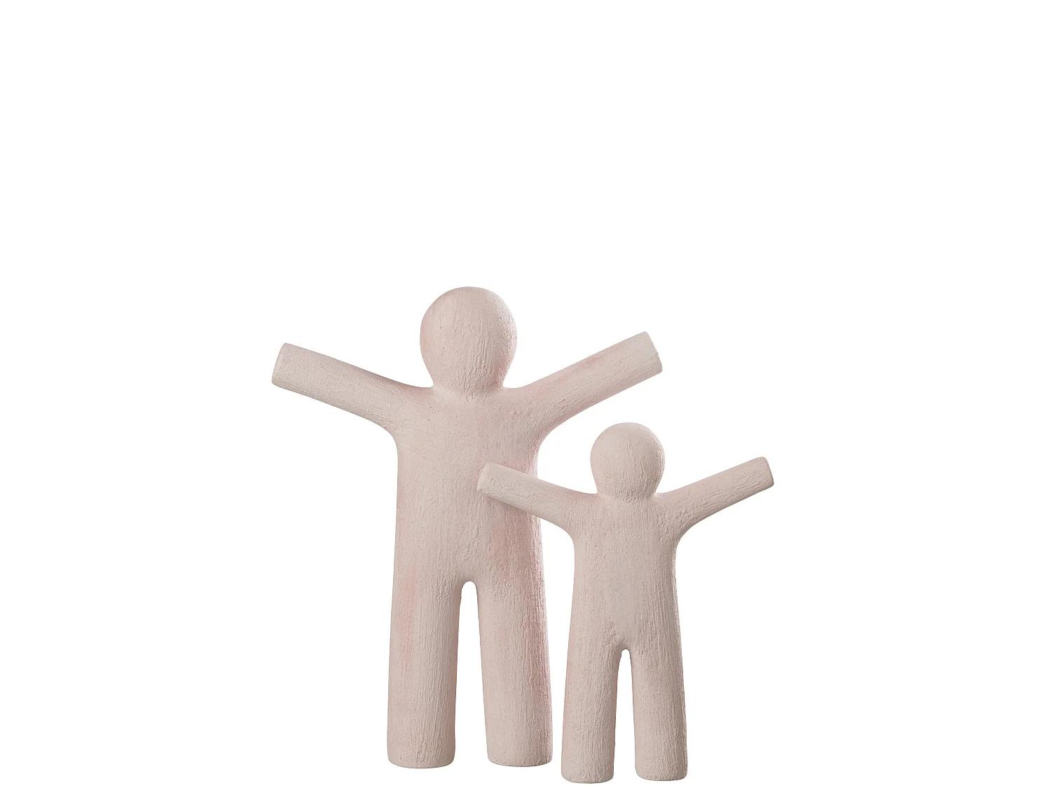 Statuette Déco "P'tit Maurice Rugueux" 41cm Rose