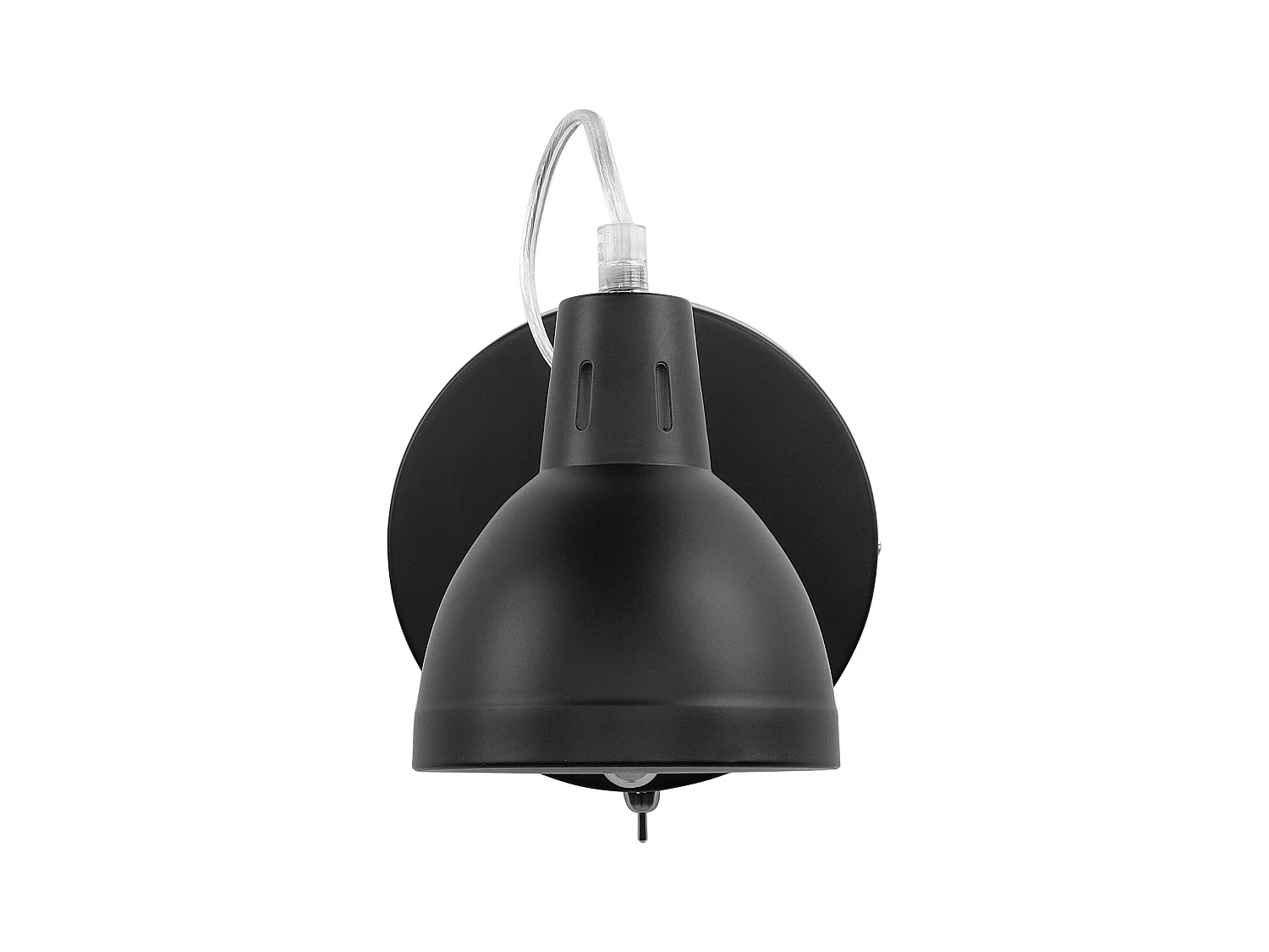 Zestaw 2 lamp ściennych HARRINGTON Regulowana Metal Czarny