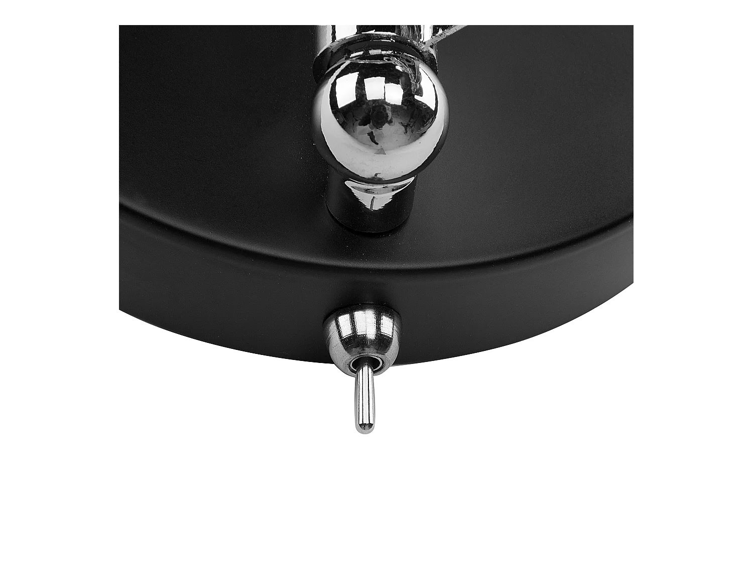 Zestaw 2 lamp ściennych HARRINGTON Regulowana Metal Czarny