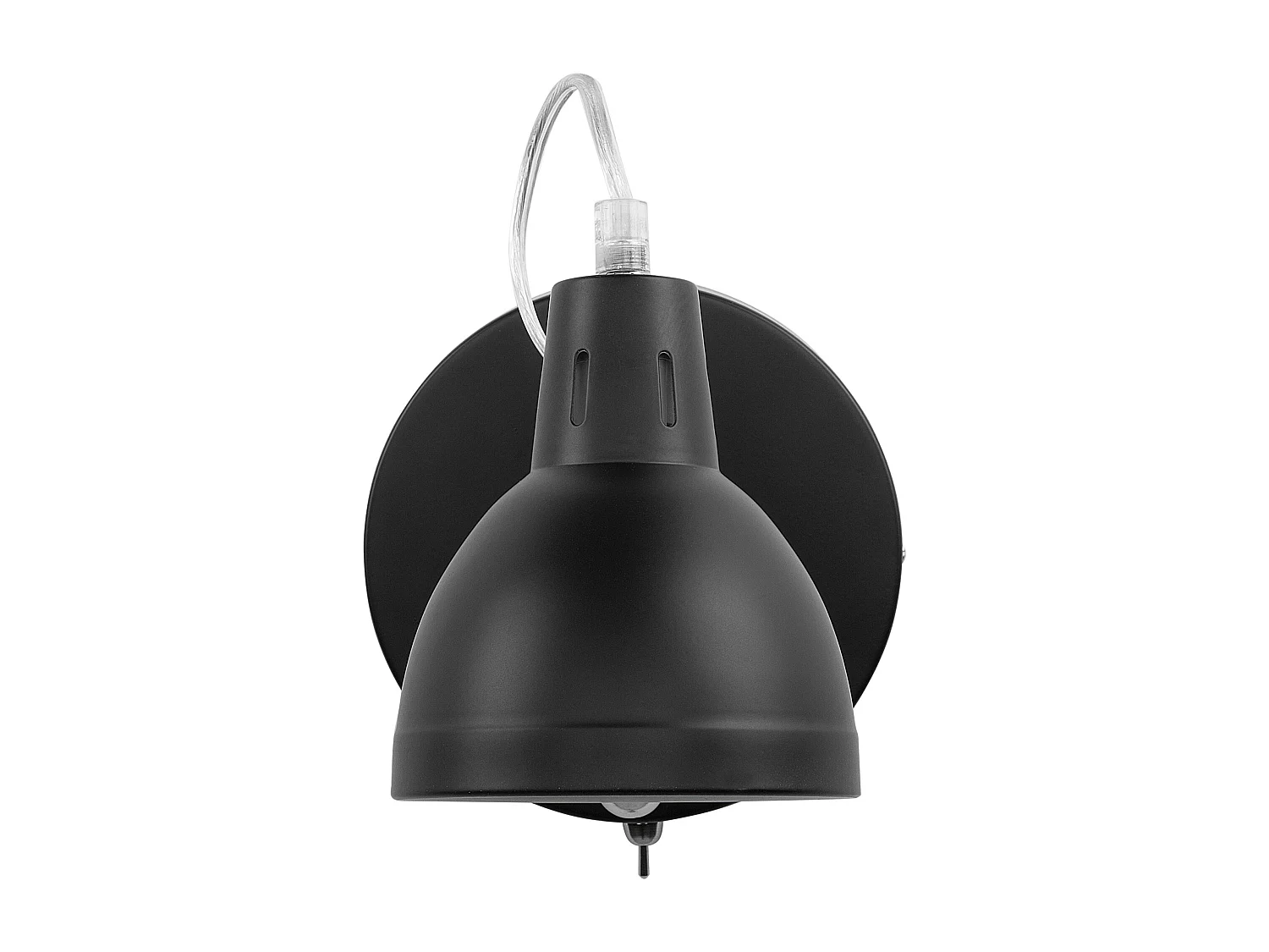 Lot de 2 lampes murales HARRINGTON Réglable Métal Noir