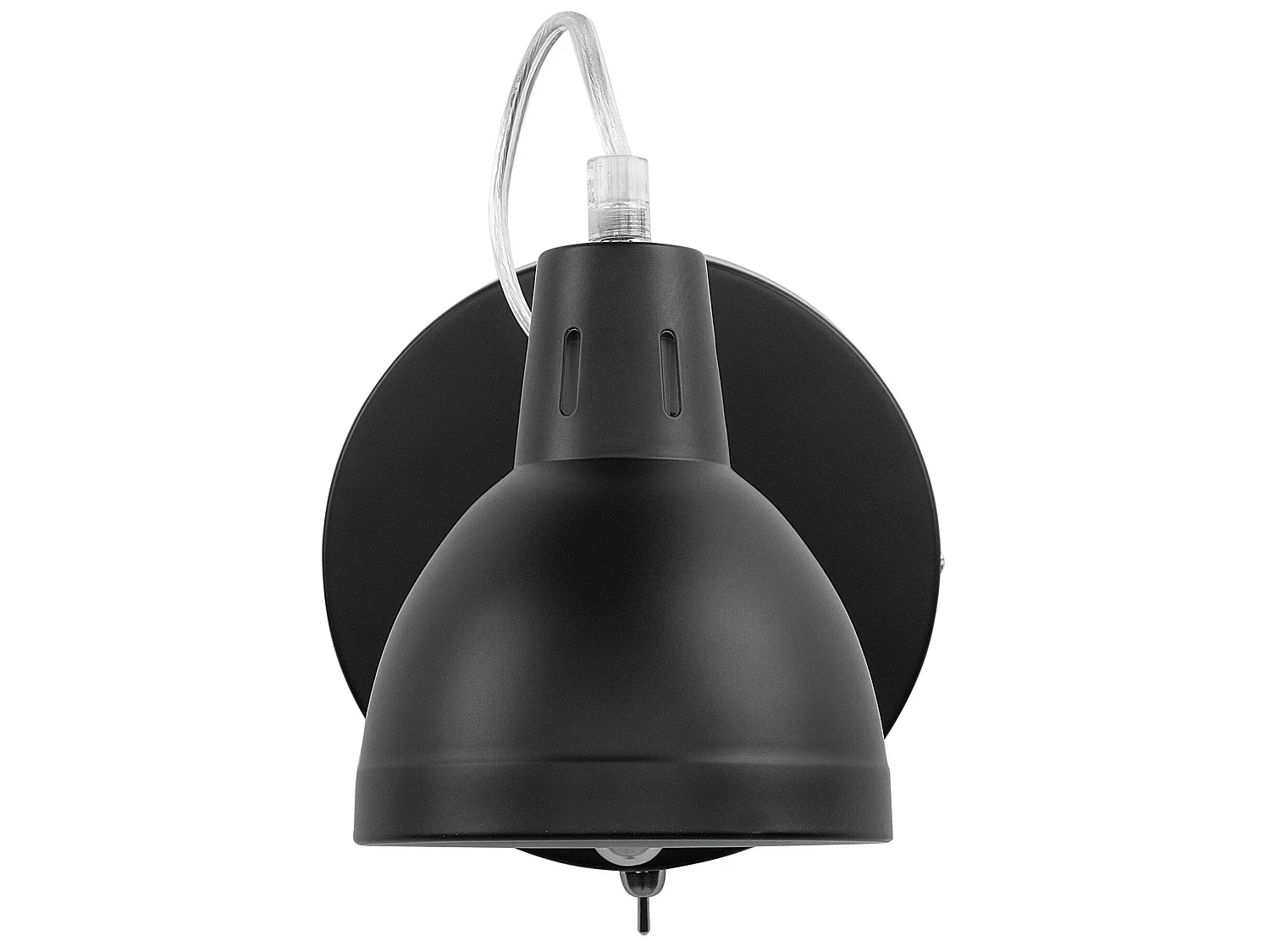 Wandlampe 2er Set HARRINGTON verstellbar Metall Schwarz