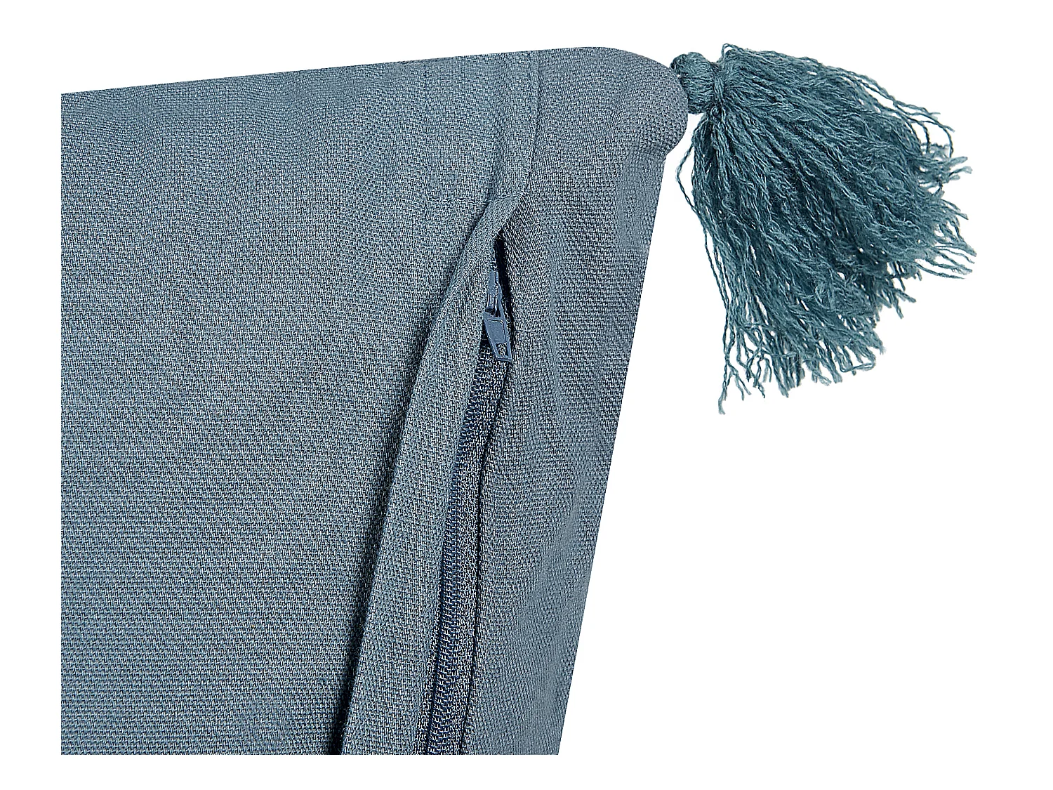 Zestaw 2 poduszek dekoracyjnych RIBES Welur 45 x 45 cm Ciemnoniebieski Wzór kwiatowy