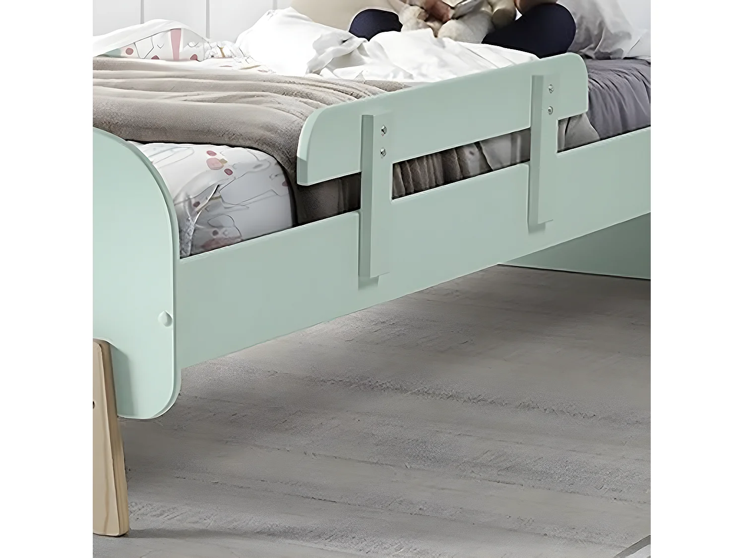 BODHI MINT - Barrière de Sécurité pour Lit Vert Menthe