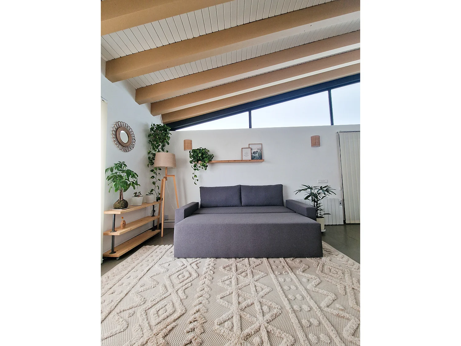 Sofa Bed, Cloud -model, Bedbed, Arcón, Maximale ontspanning en comfort, Lichtgrijs, Noordse stijl