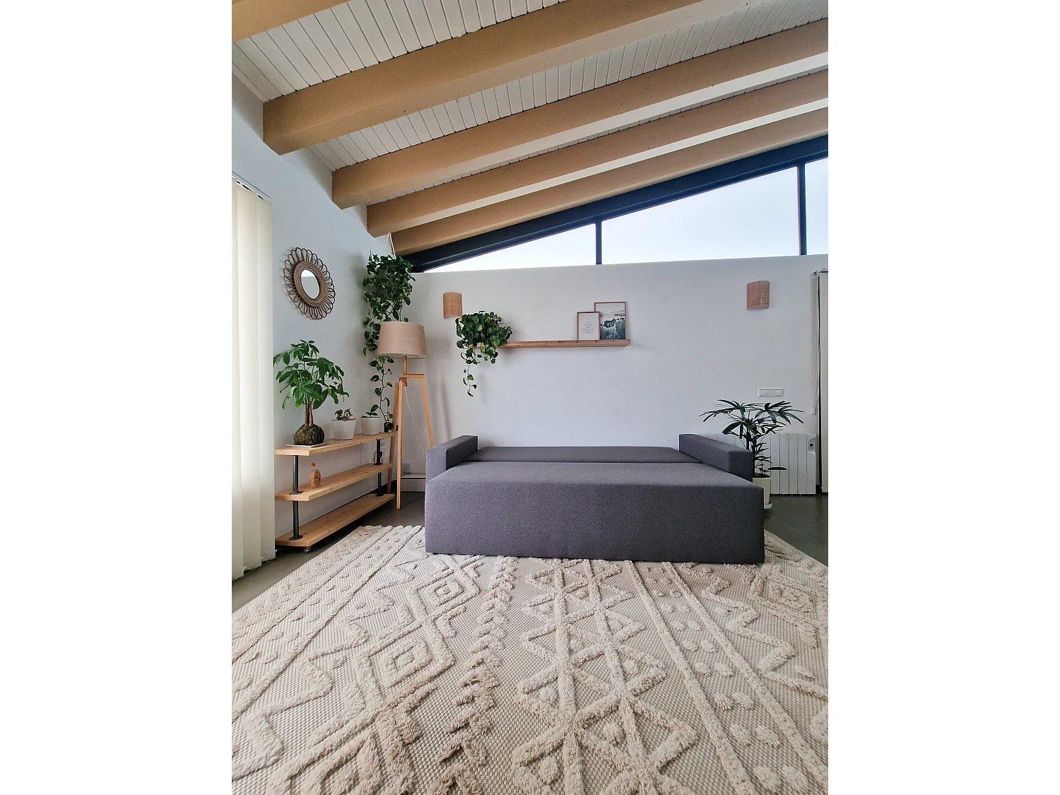 Sofa Bed, Cloud -model, Bedbed, Arcón, Maximale ontspanning en comfort, Lichtgrijs, Noordse stijl