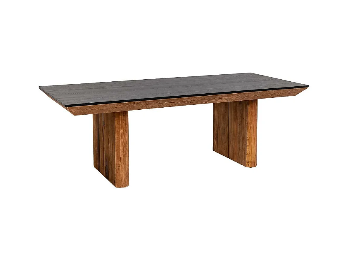 Table à manger en pin recyclé Constance