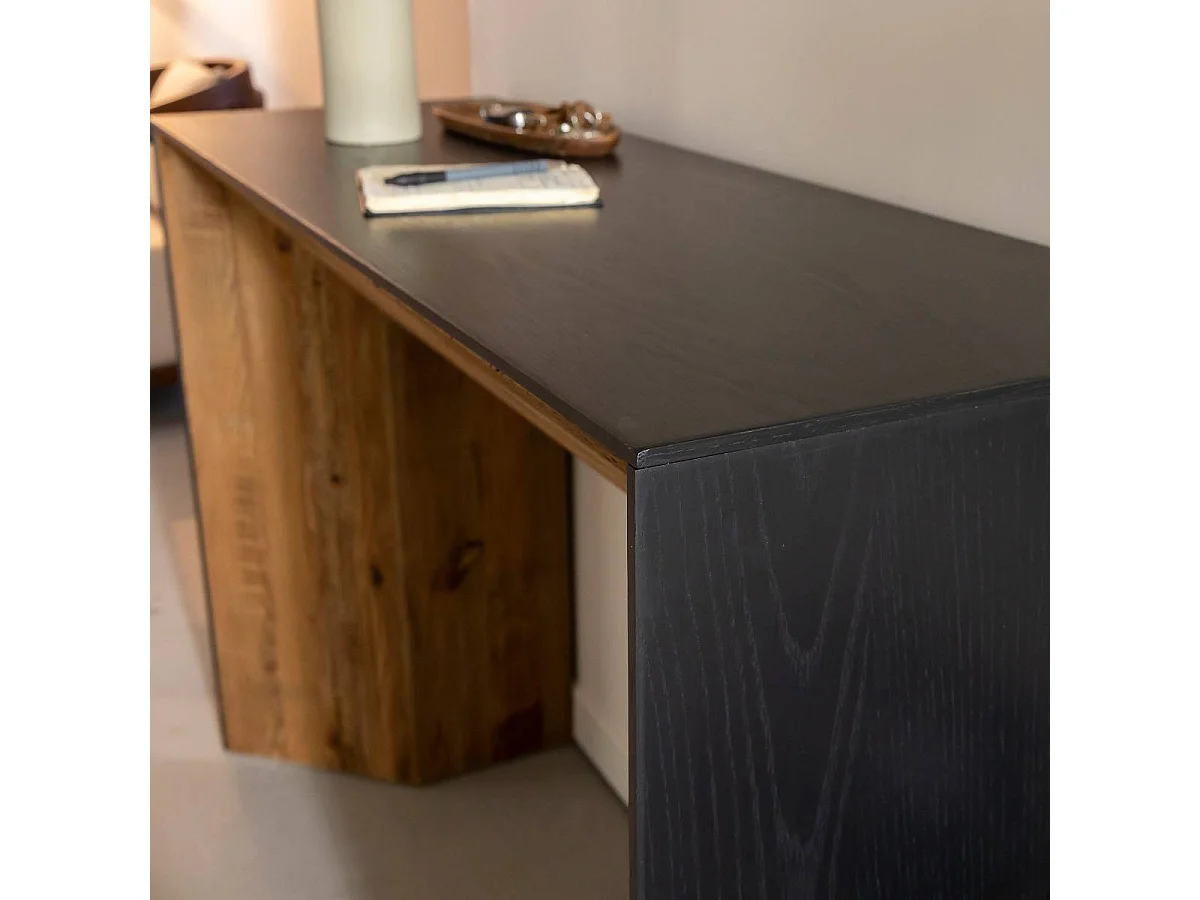 Console en pin recyclé Constance