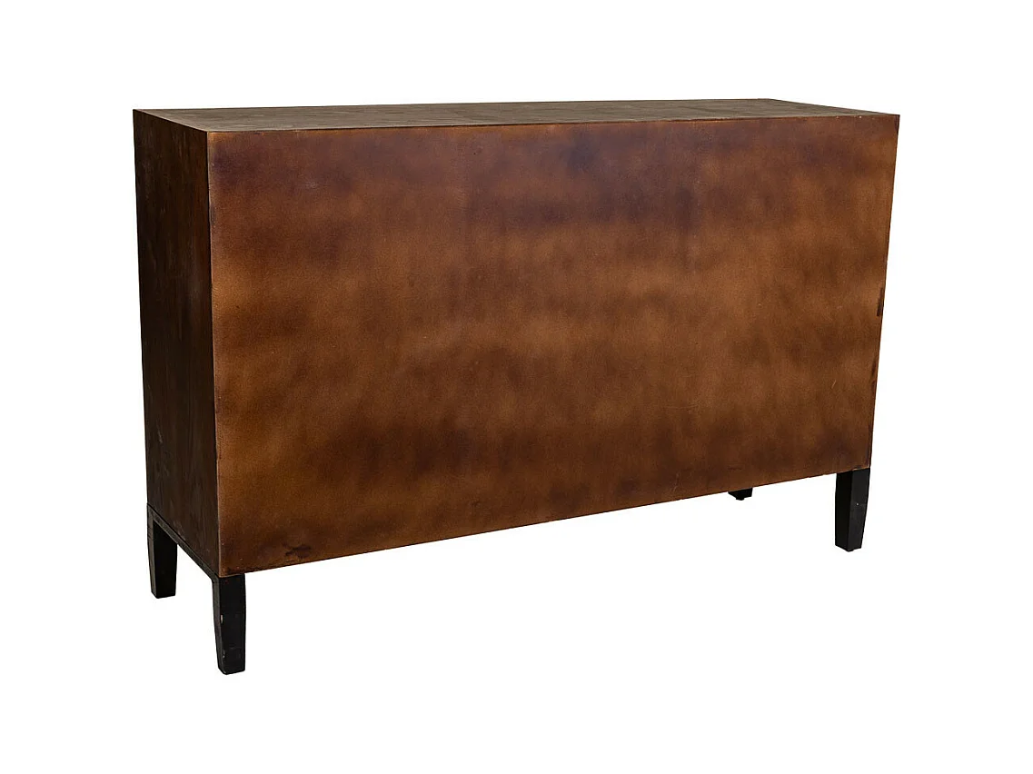 Buffet en bois marron 133x40x87h