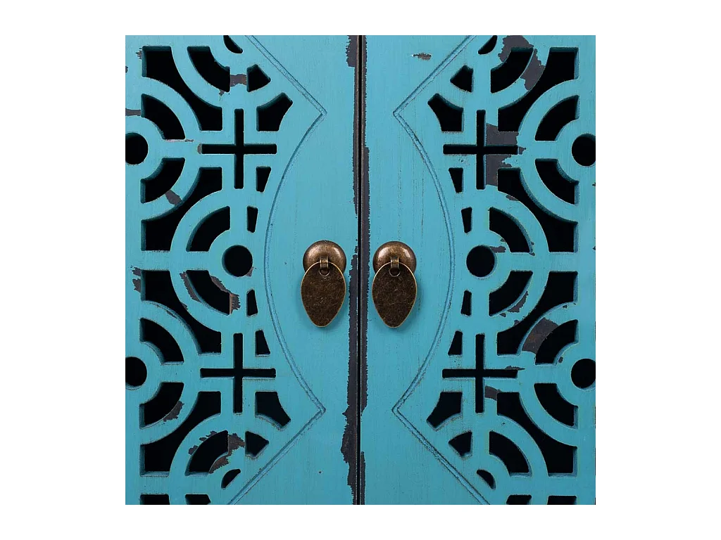 Buffet em madeira com 4 portas