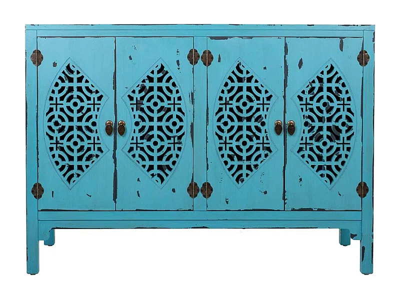 Buffet em madeira com 4 portas