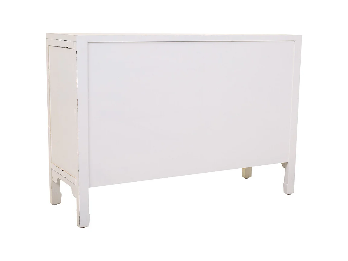 Buffet en bois blanc 106x73x36