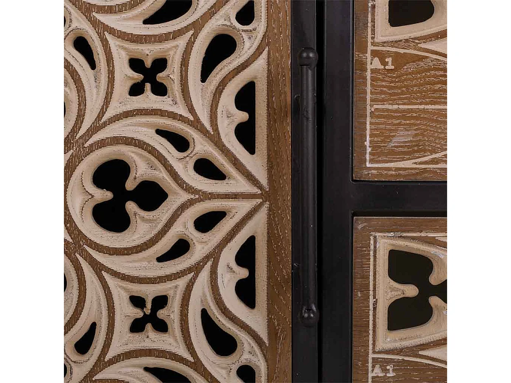 Credenza in legno marrone 120x35x54h