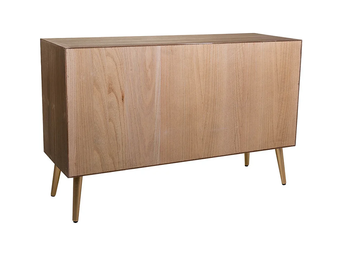 Buffet en bois marron 120x41,5x71h