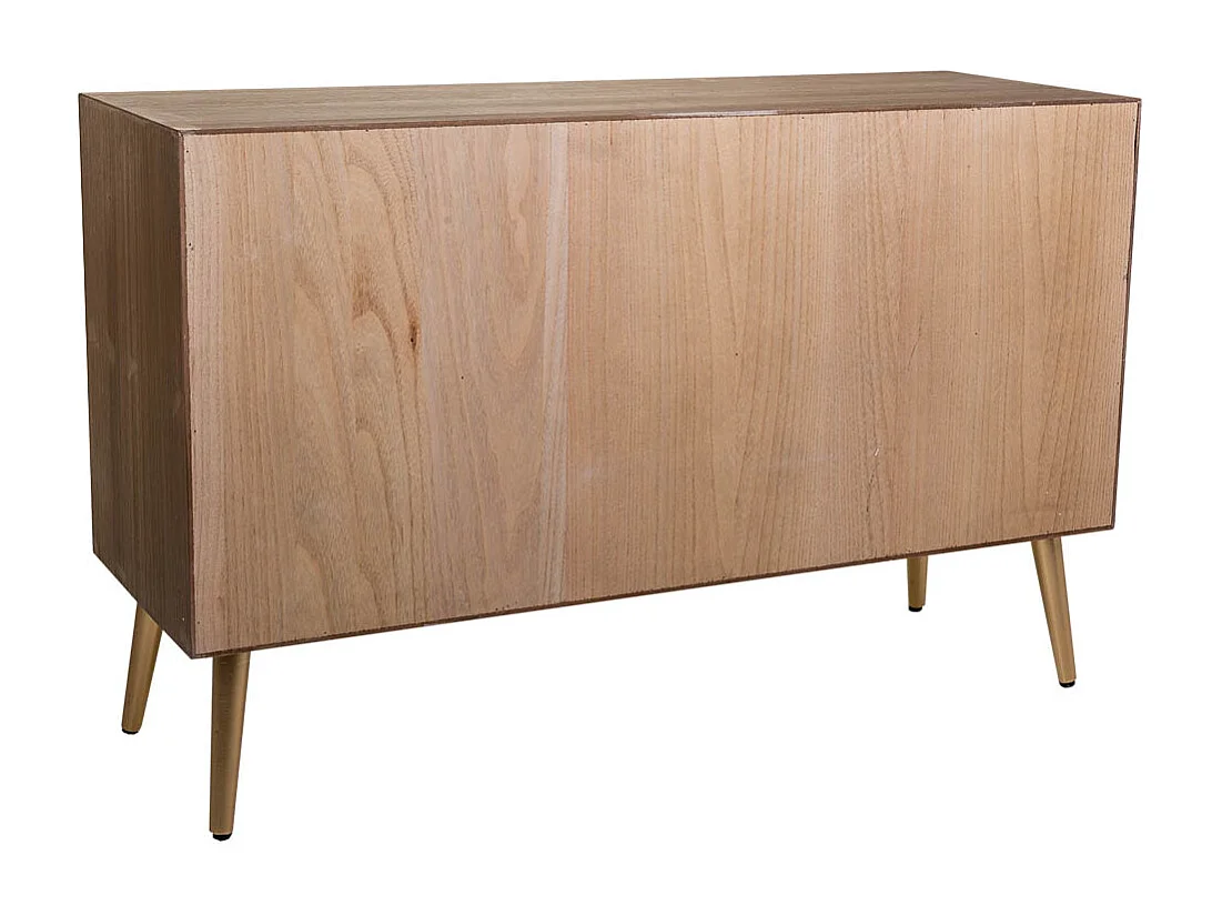 Aparador de madera marrón 120x41,5x71