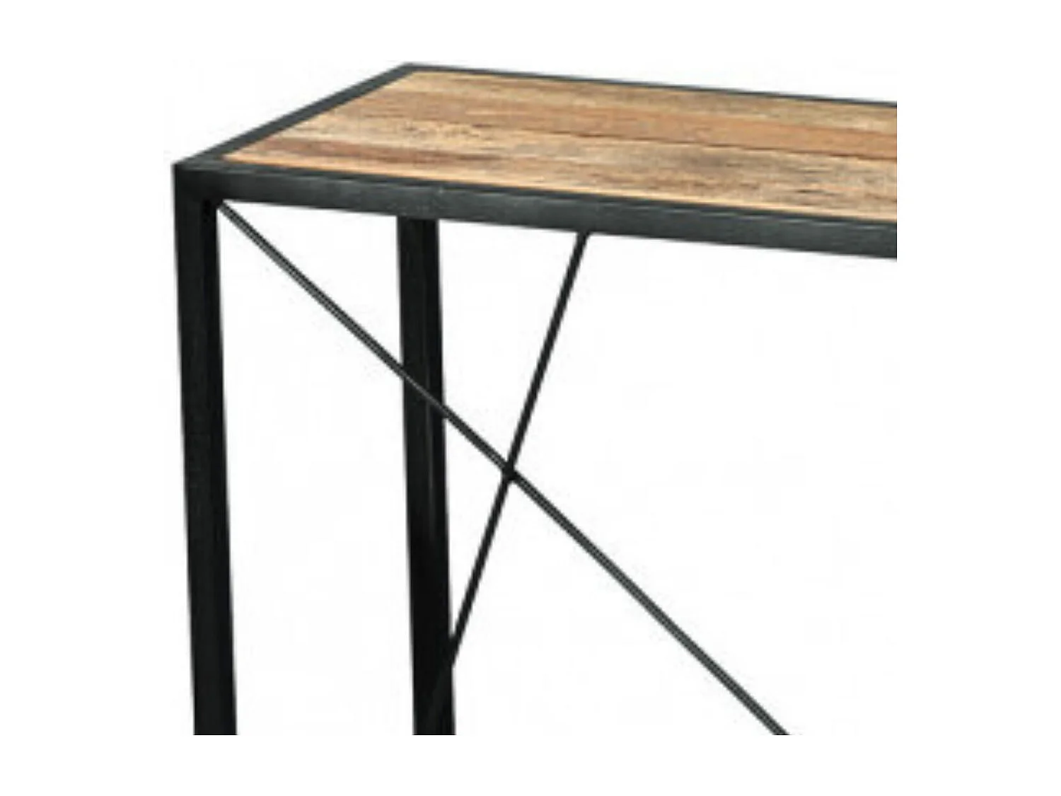 VARUA - Lot de 2 Consoles Gigognes en Manguier Massif