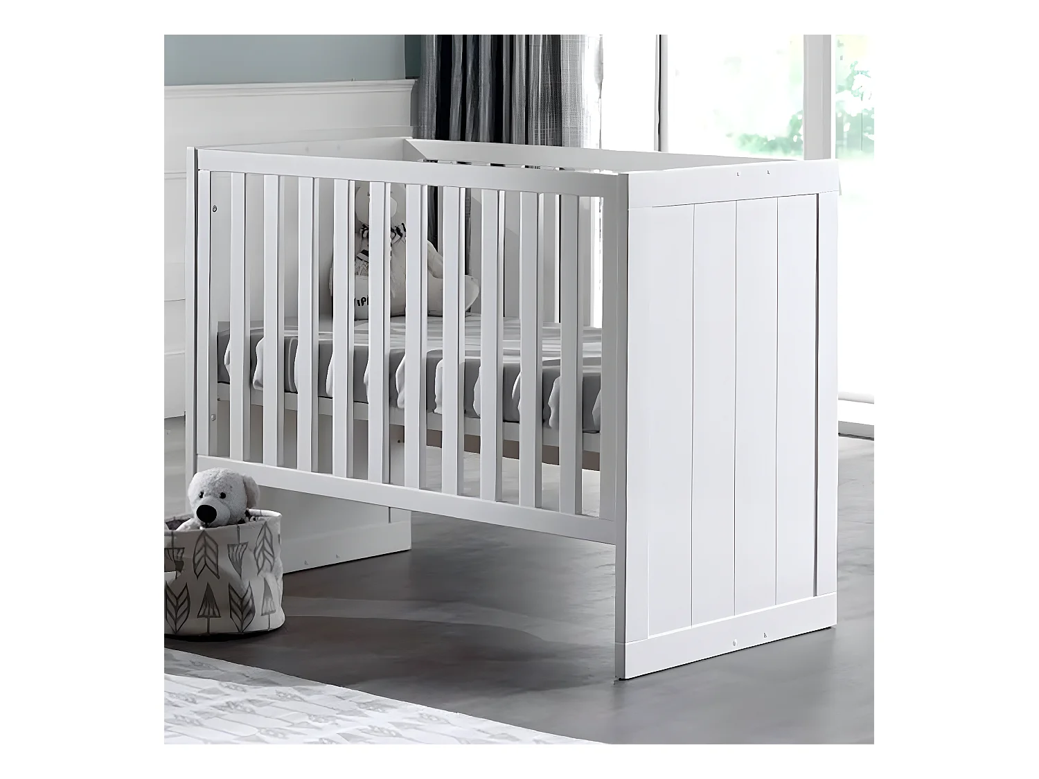 GASTON - Pack Lit Bébé Evolutif en Lit 90x200cm