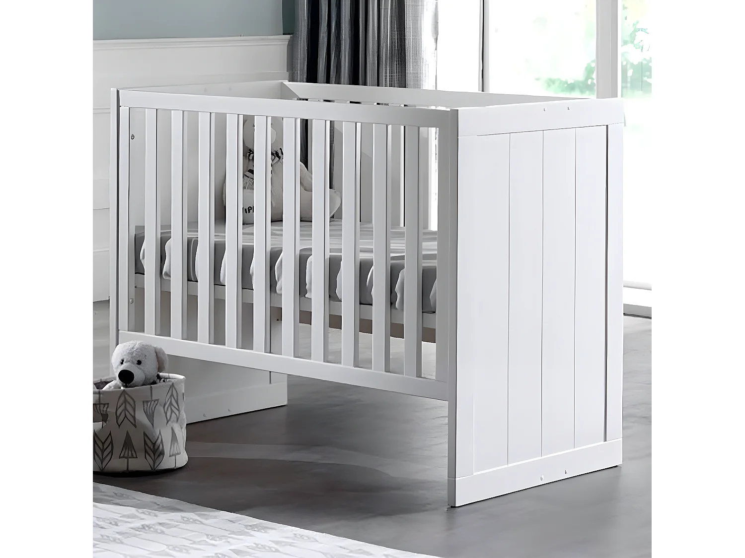 GASTON - Pack Lit Bébé Evolutif en Lit 90x200cm