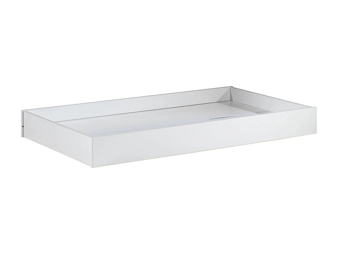 BODHI WHITE - Lit Junior 70x140cm avec Tiroir de Lit