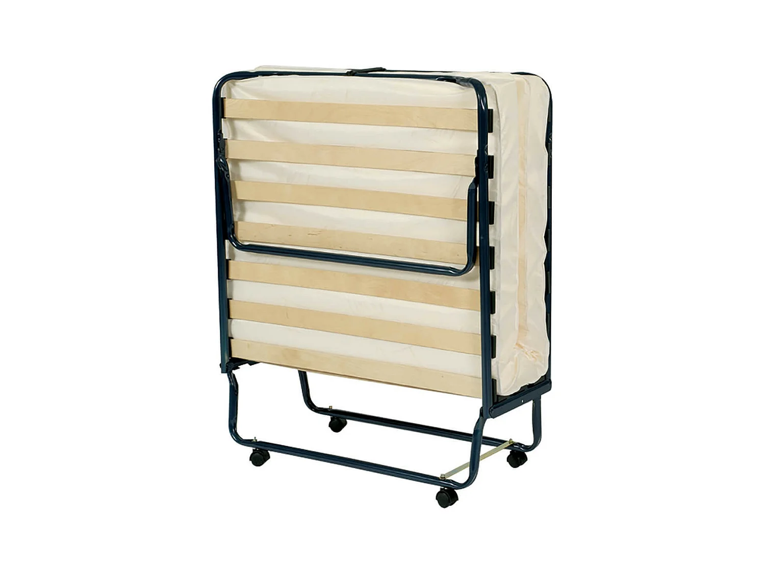 CONFORT - Lit Pliant à Roulettes 90x190cm 17 Lattes