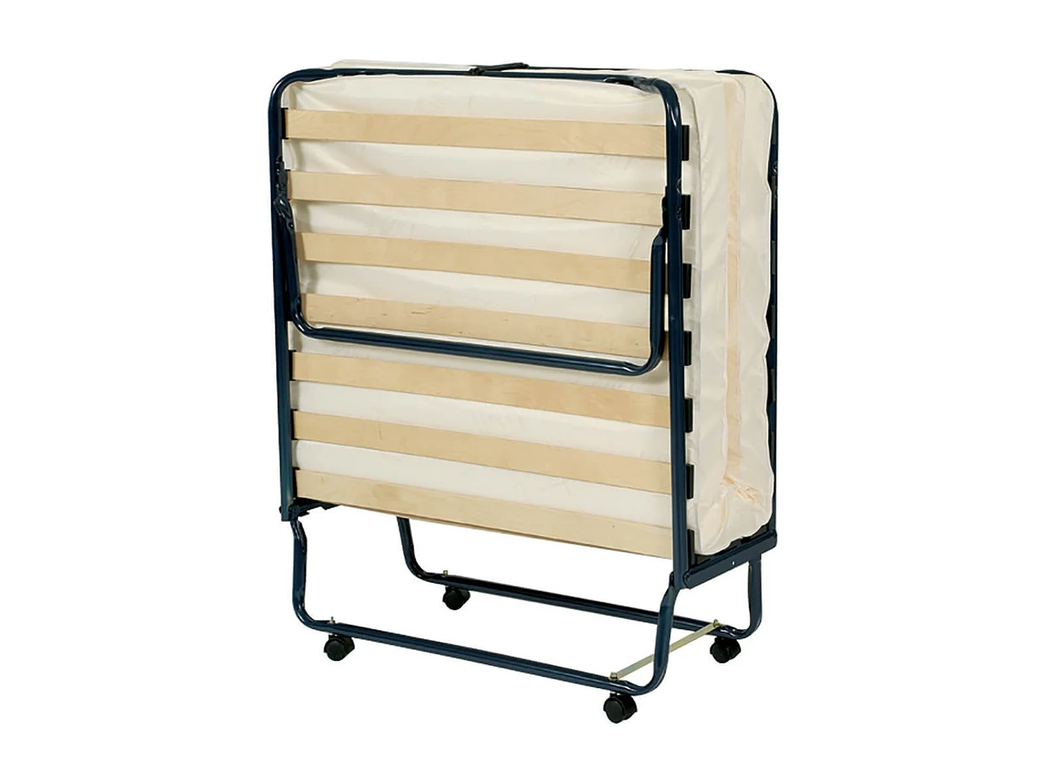 CONFORT - Lit Pliant à Roulettes 90x190cm 17 Lattes