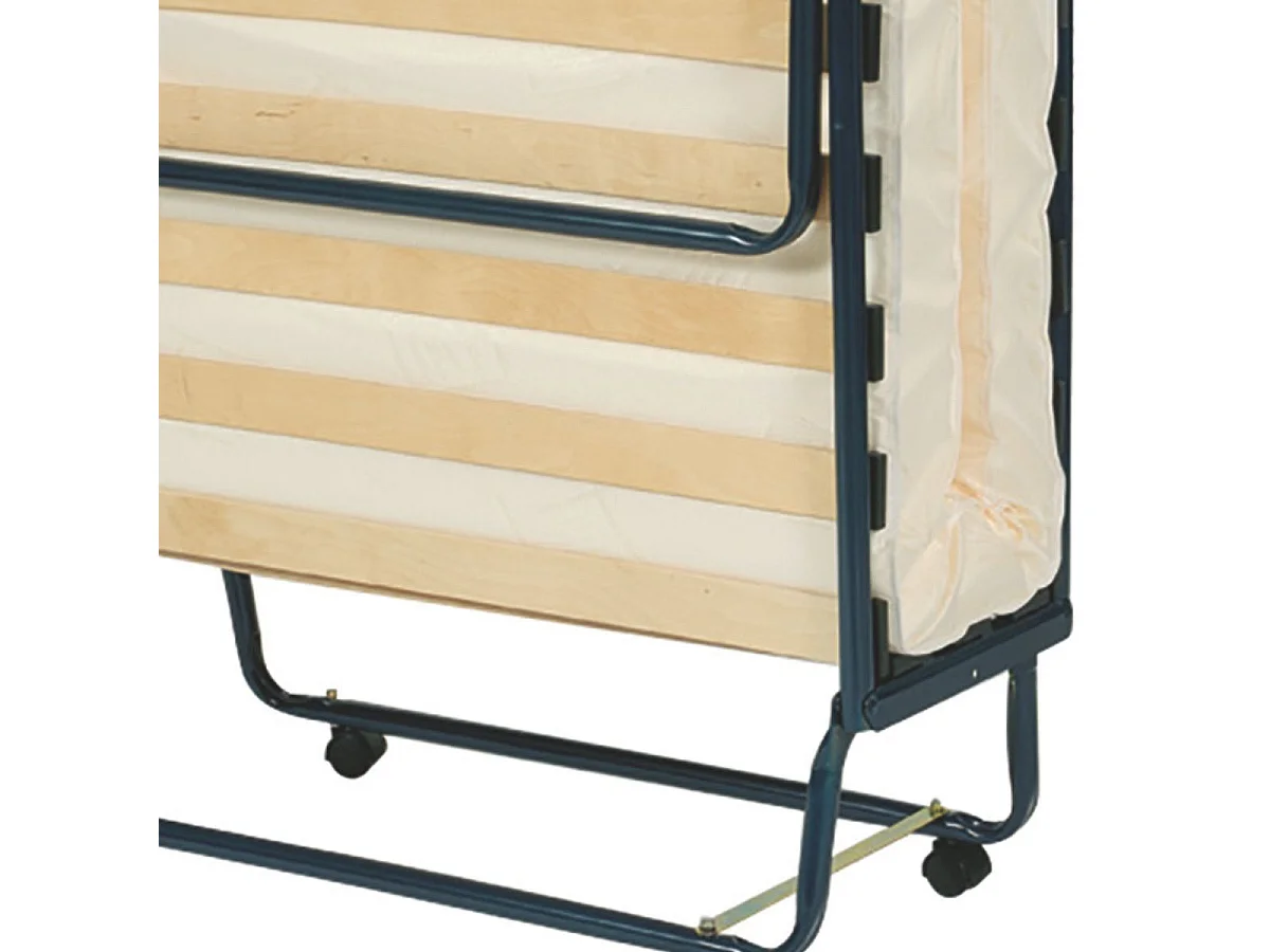 CONFORT - Lit Pliant à Roulettes 90x190cm 17 Lattes