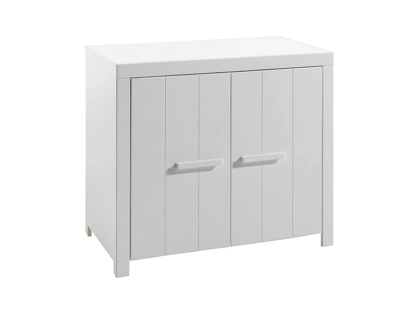 GASTON - Pack Lit Bébé 60x120cm + Commode + Armoire 3P