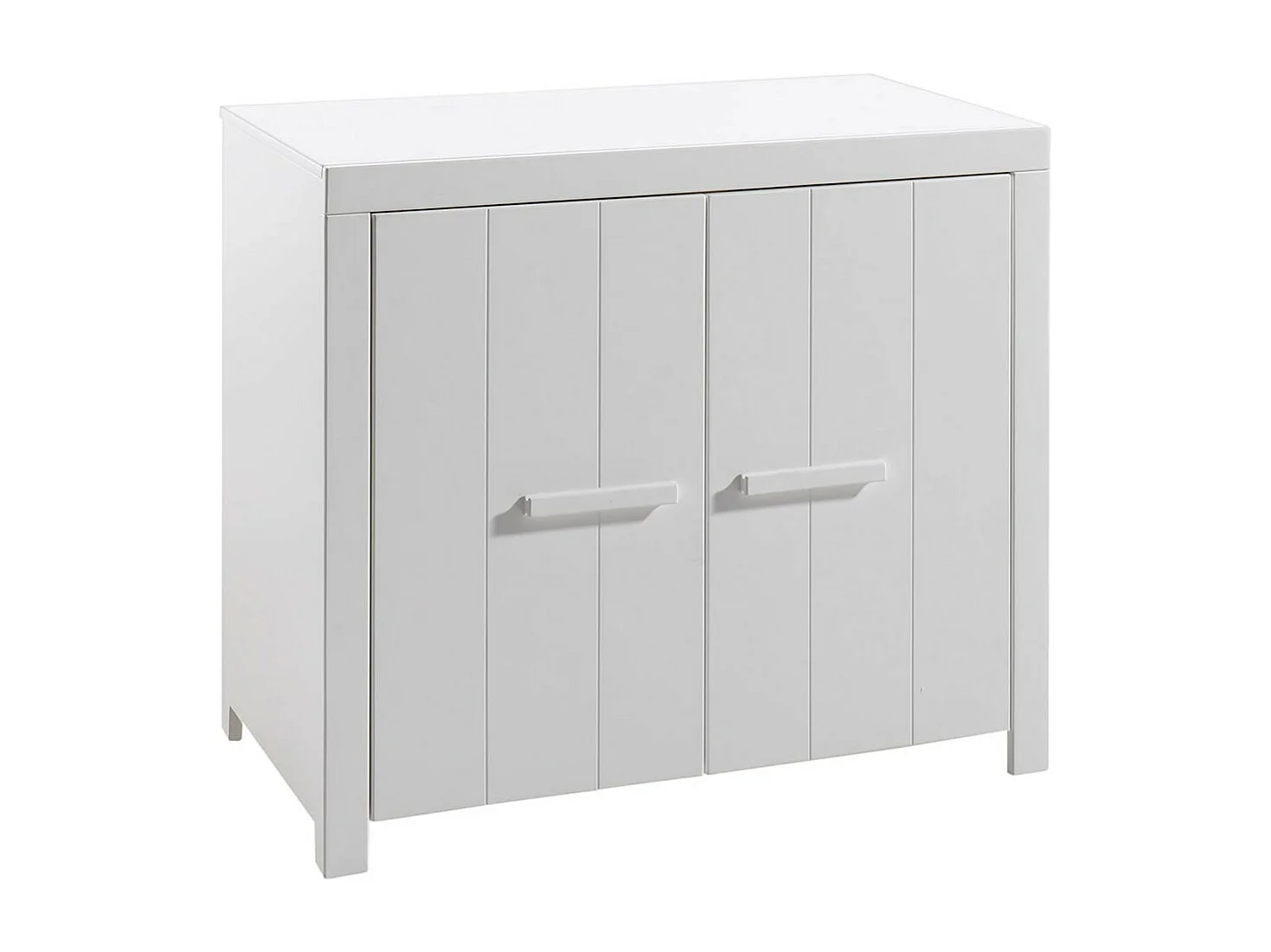GASTON - Pack Lit Bébé 60x120cm + Commode + Armoire 3P