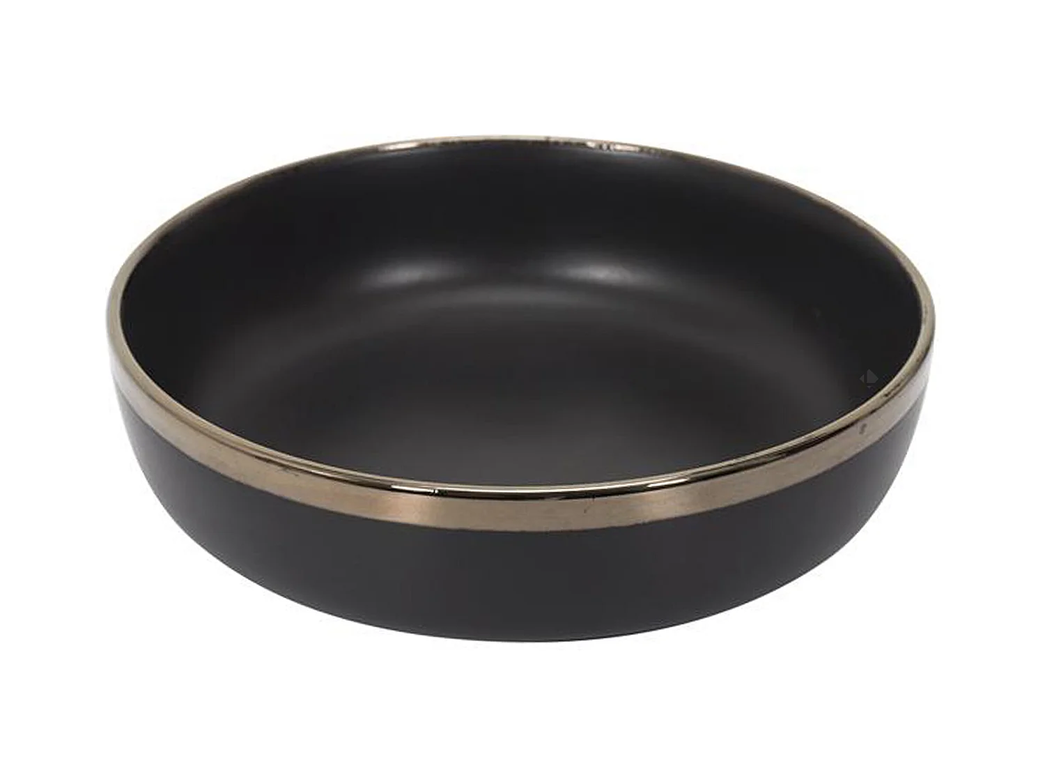 Lot de 6 assiettes creuses MOSCOU noir