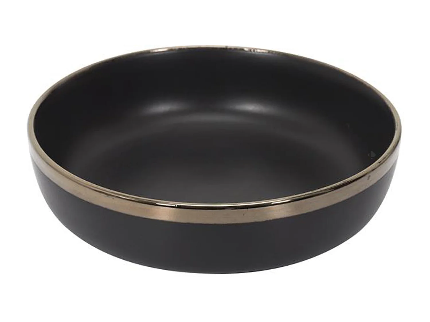 Lot de 6 assiettes creuses MOSCOU noir