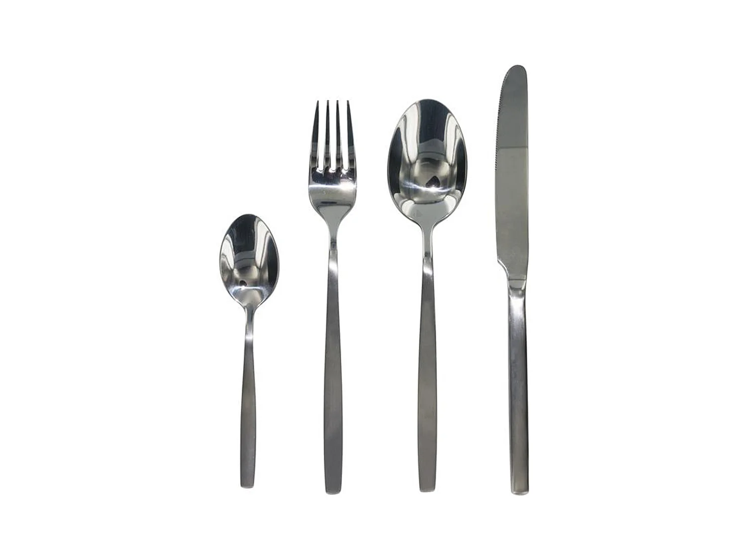 Ménagère 16 couverts LOXO argenté