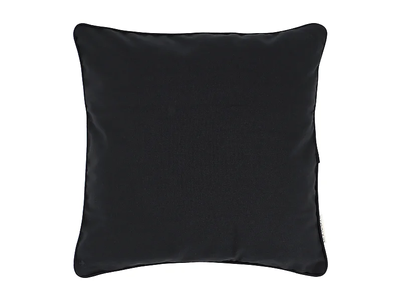Housse de coussin 40x40 cm MONTSEGUR Noir
