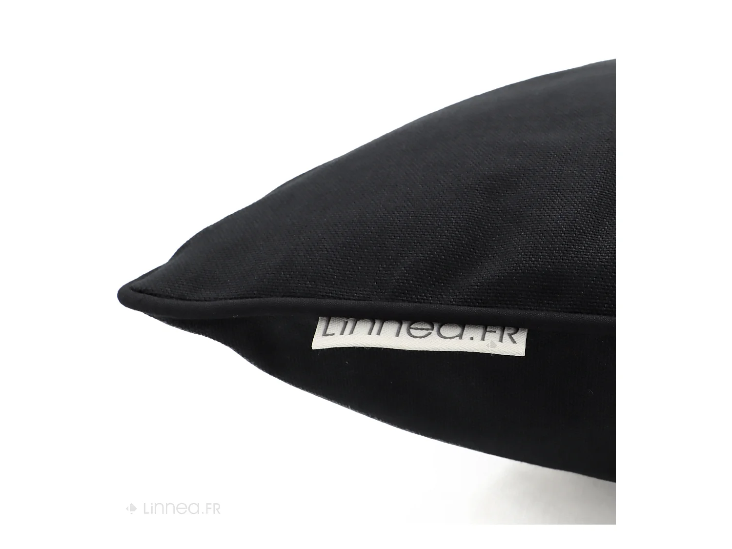 Housse de coussin 40x40 cm MONTSEGUR Noir