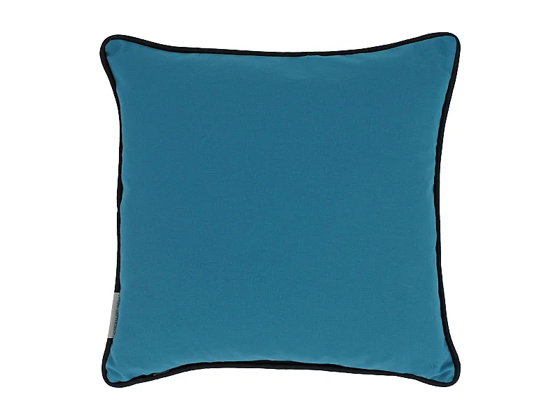 Housse de coussin 40x40 cm MONTSEGUR bleu Prusse