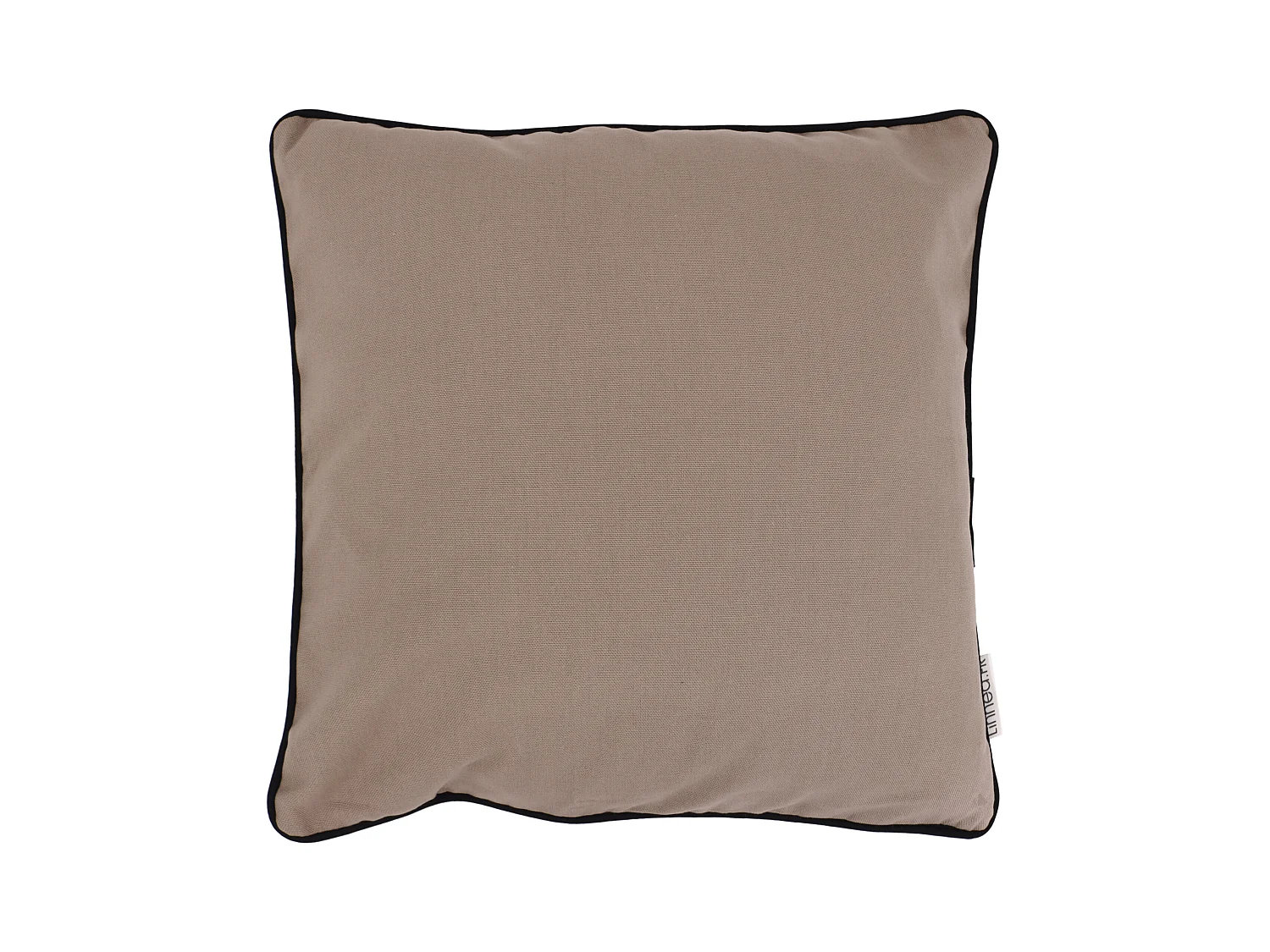 Housse de coussin 40x40 cm MONTSEGUR marron Tourterelle