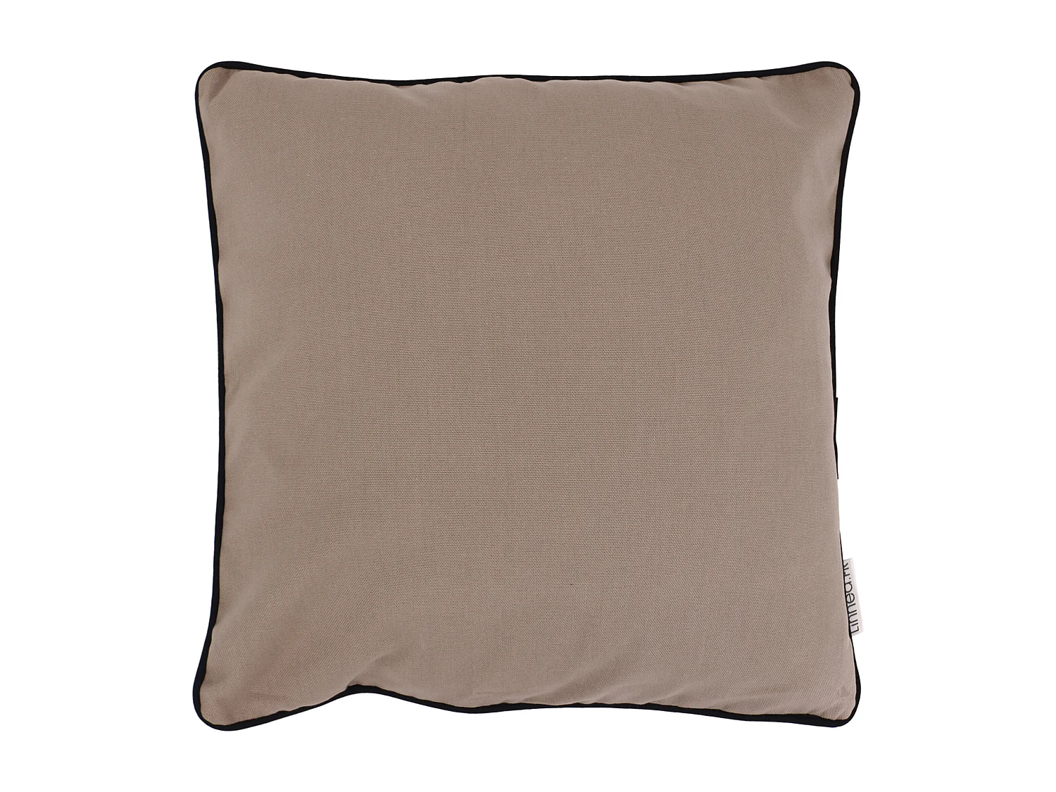 Housse de coussin 40x40 cm MONTSEGUR marron Tourterelle