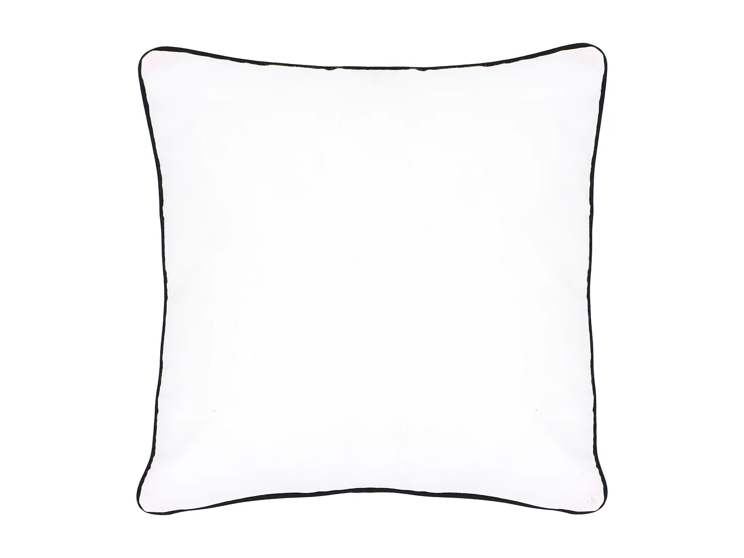 Housse de coussin 40x40 cm MONTSEGUR Blanc