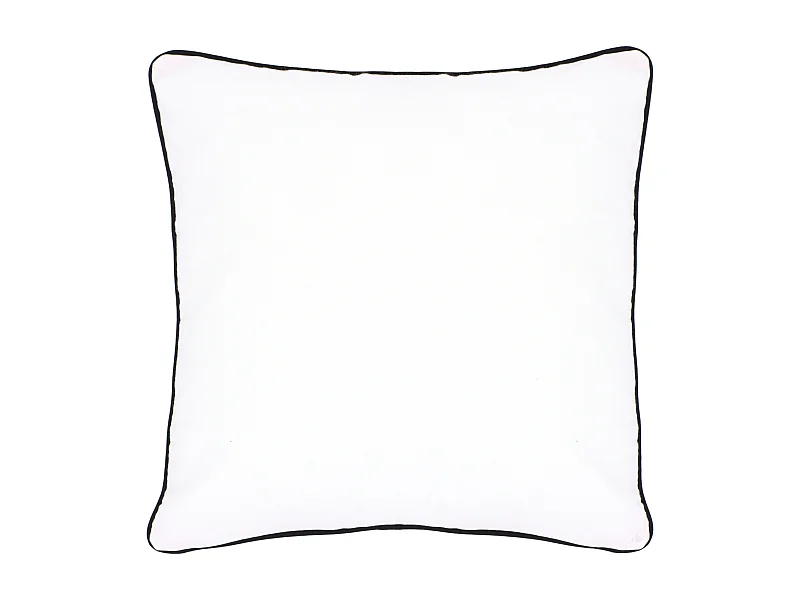 Housse de coussin 40x40 cm MONTSEGUR Blanc