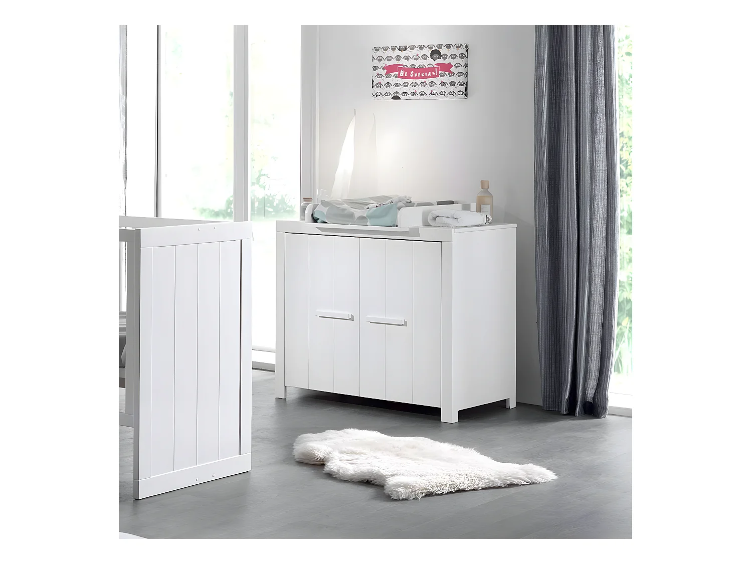 GASTON - Table à Langer Compatible avec la Commode GASTON