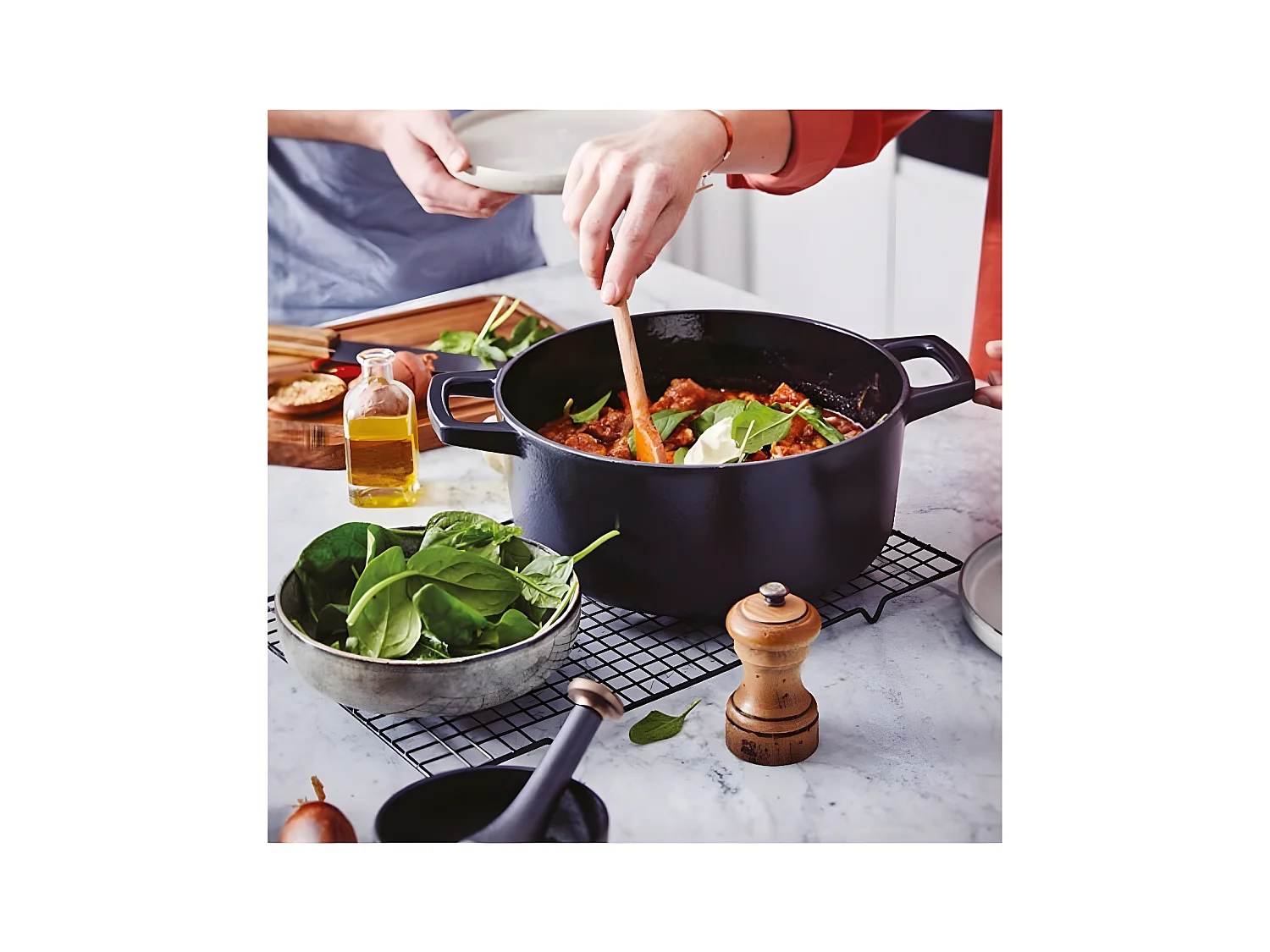 Beka Cocotte en fonte émaillée 30cm noir - 100168