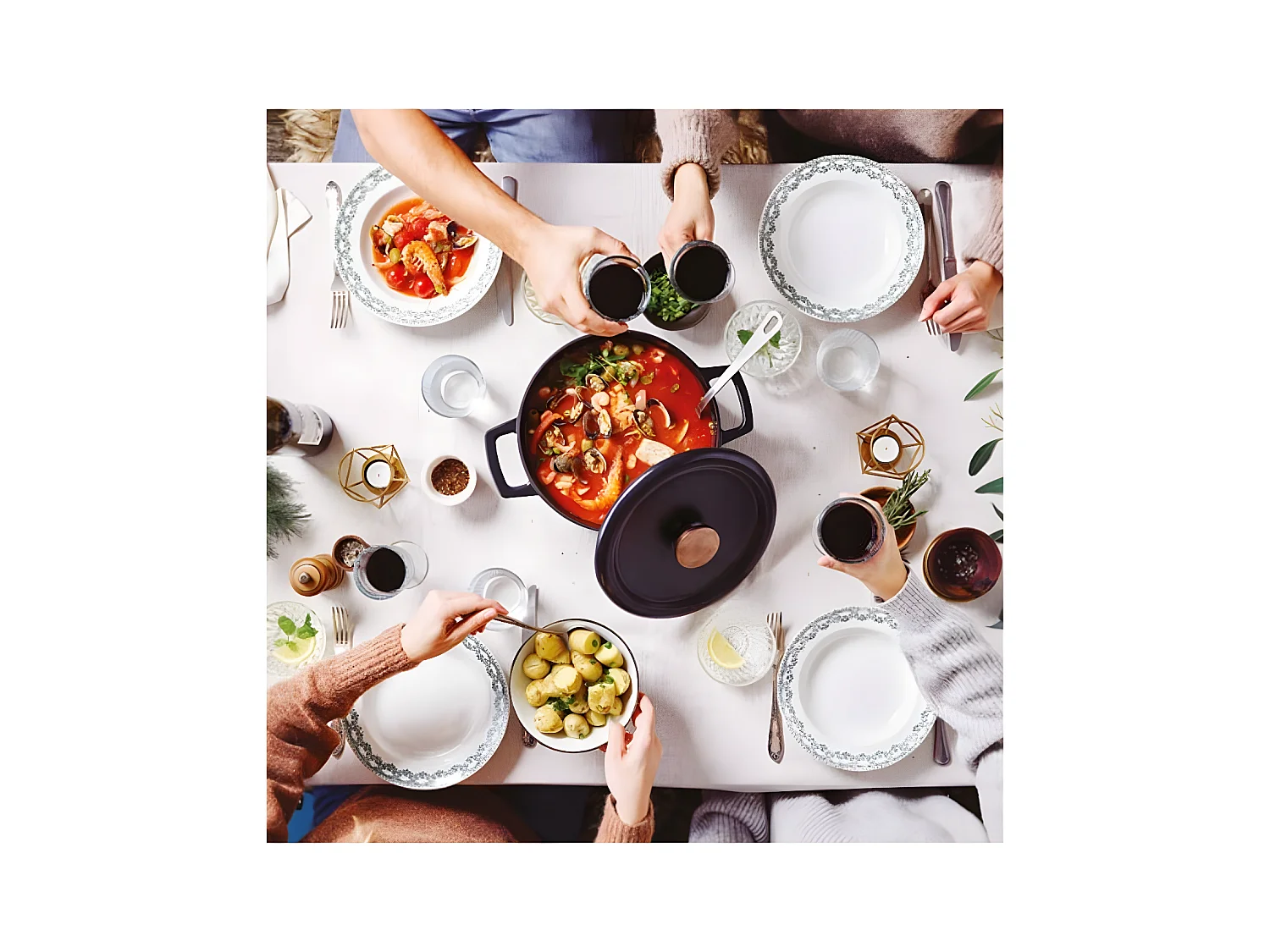 Beka Cocotte en fonte émaillée 30cm noir - 100168