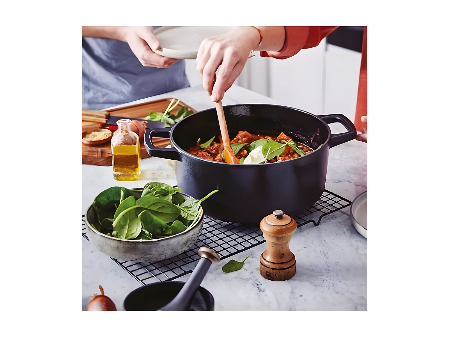 Beka Cocotte en fonte émaillée 30cm noir - 100168