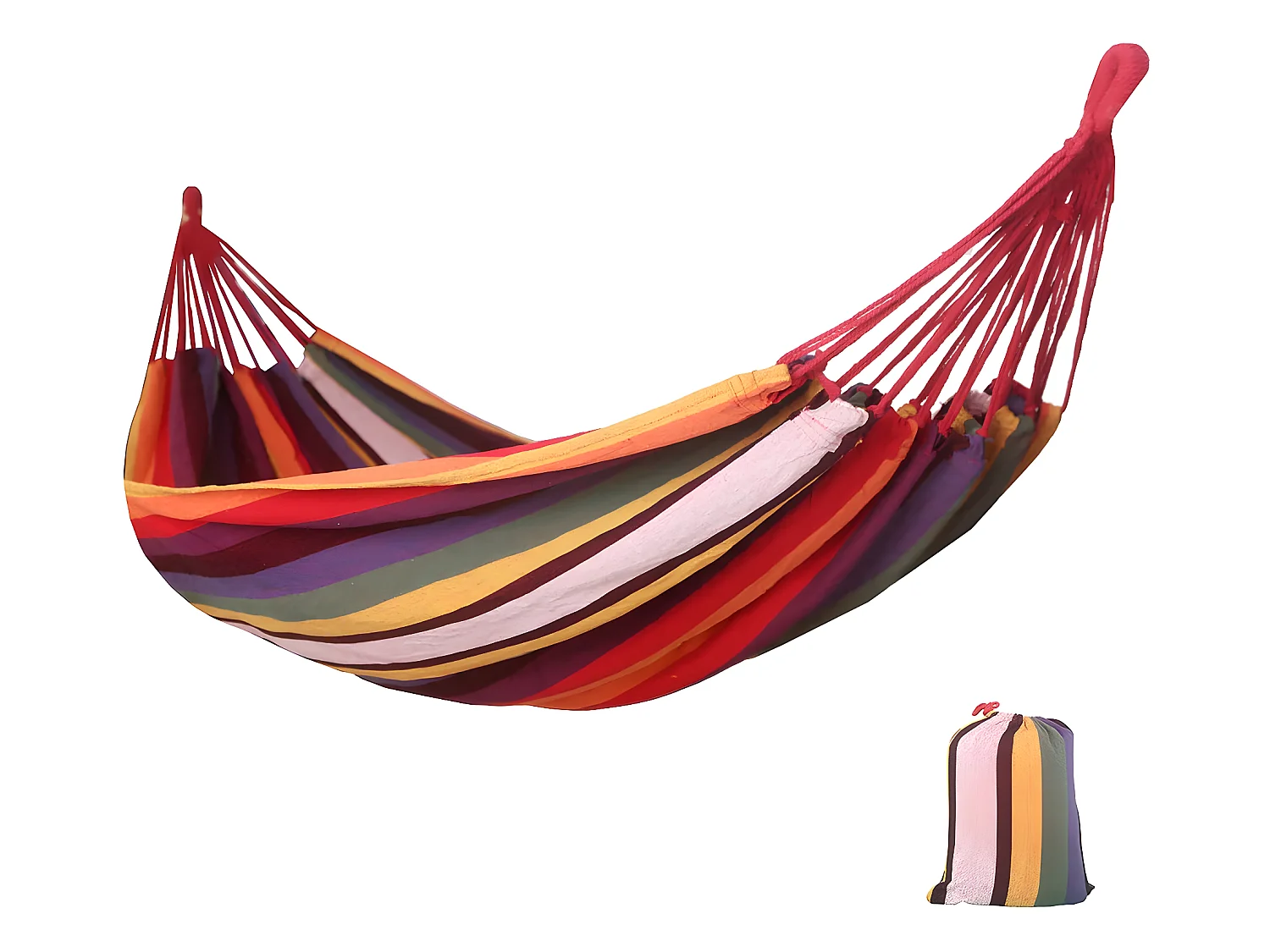 Toile hamac jardin "Dallas" - 3.6 m - Rouge