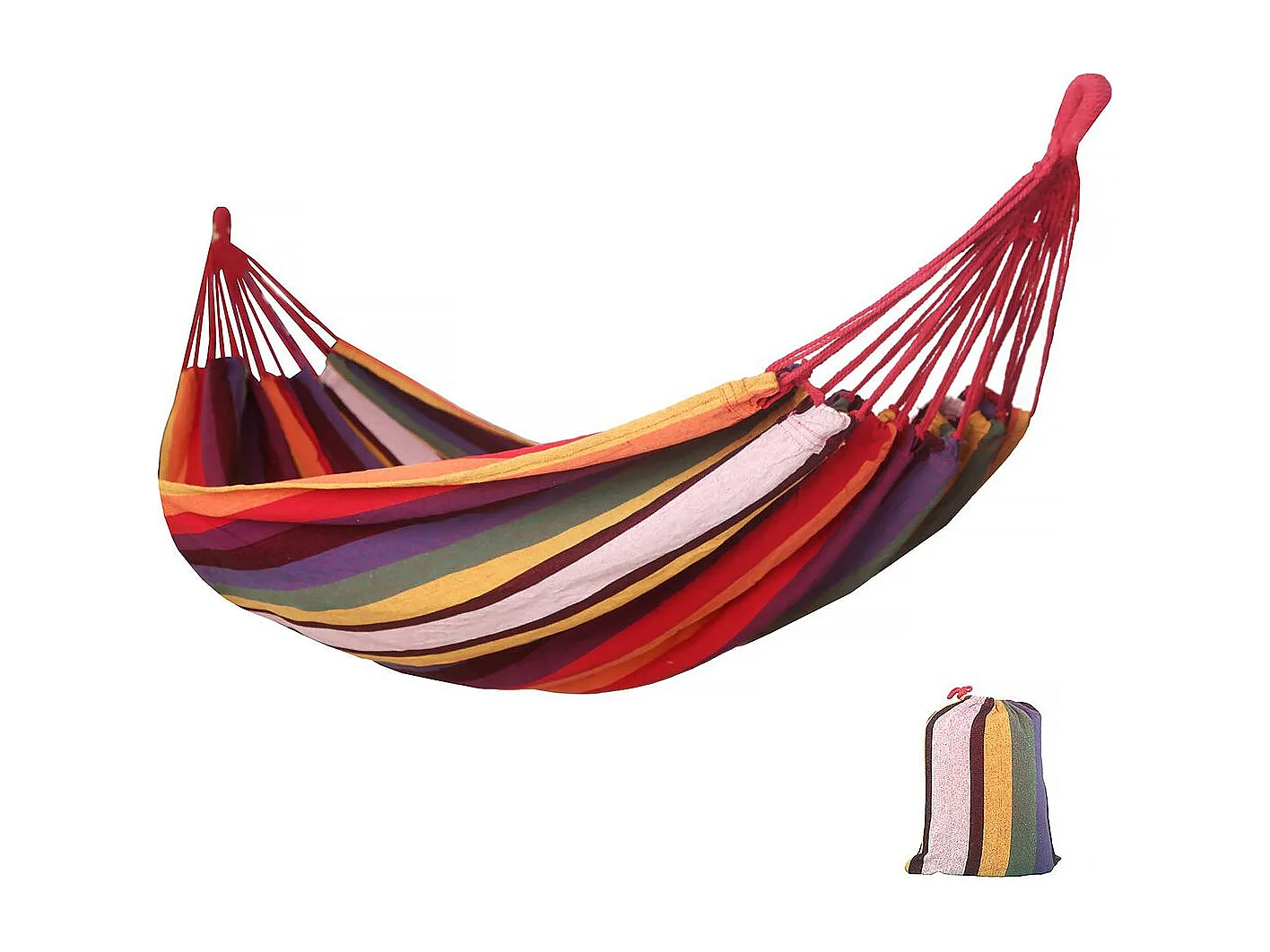 Toile hamac jardin "Dallas" - 3.6 m - Rouge